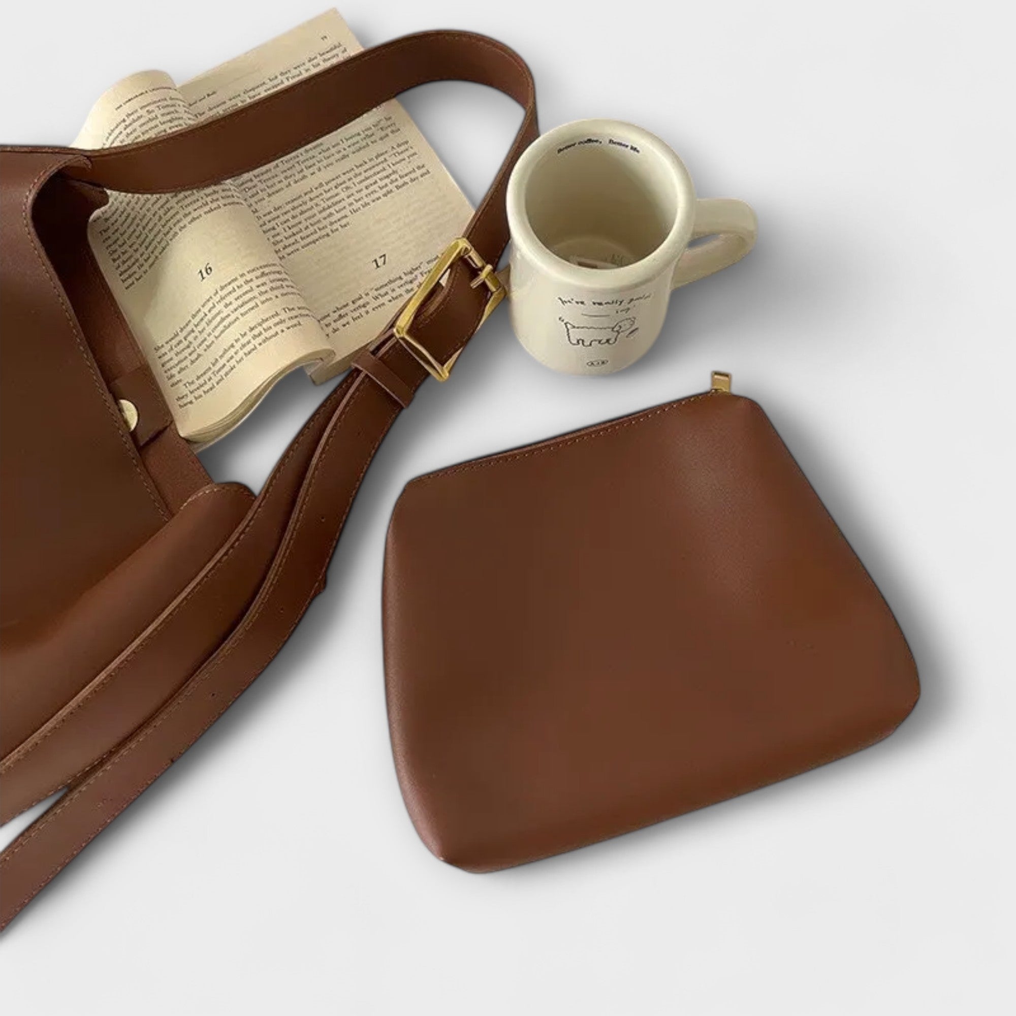 Isidore – Elegante Borsa a spalla in pelle