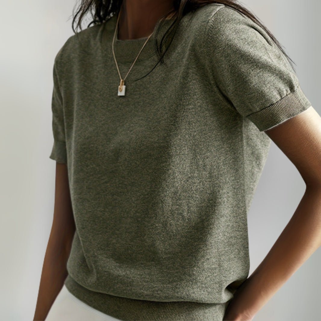 Basic Knit T-Shirt