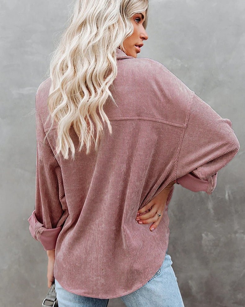 Corduroy Oversize Shirt