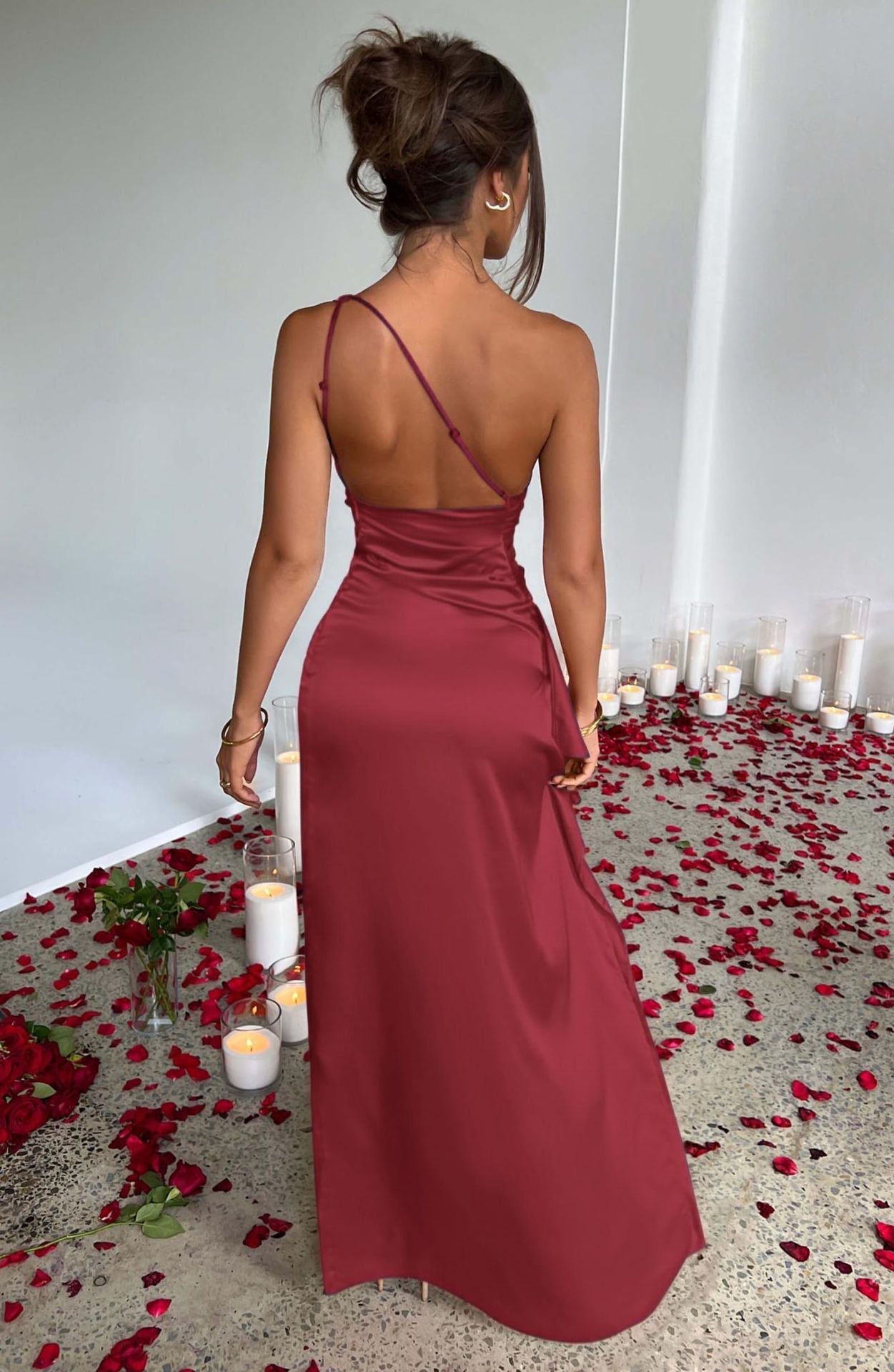 Elegant One Shoulder Dress