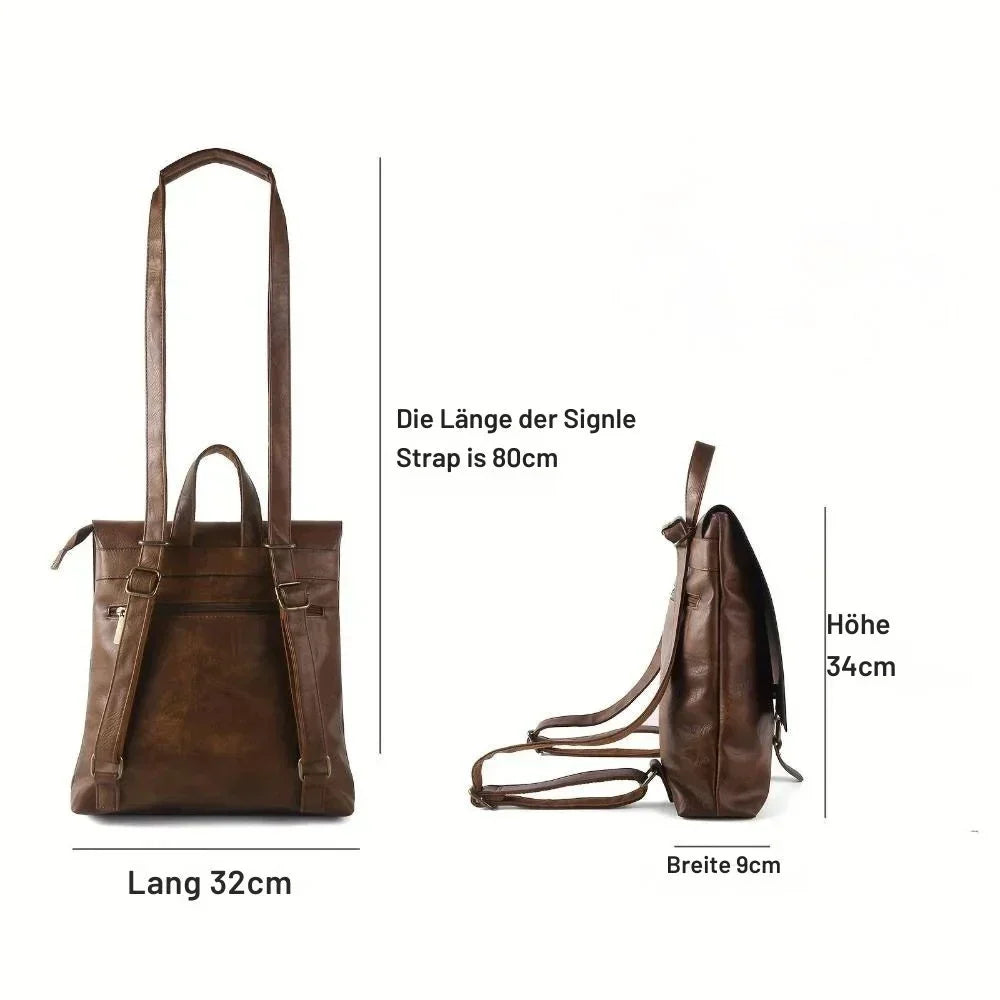 Ermelinde – Zaino retrò multifunzionale