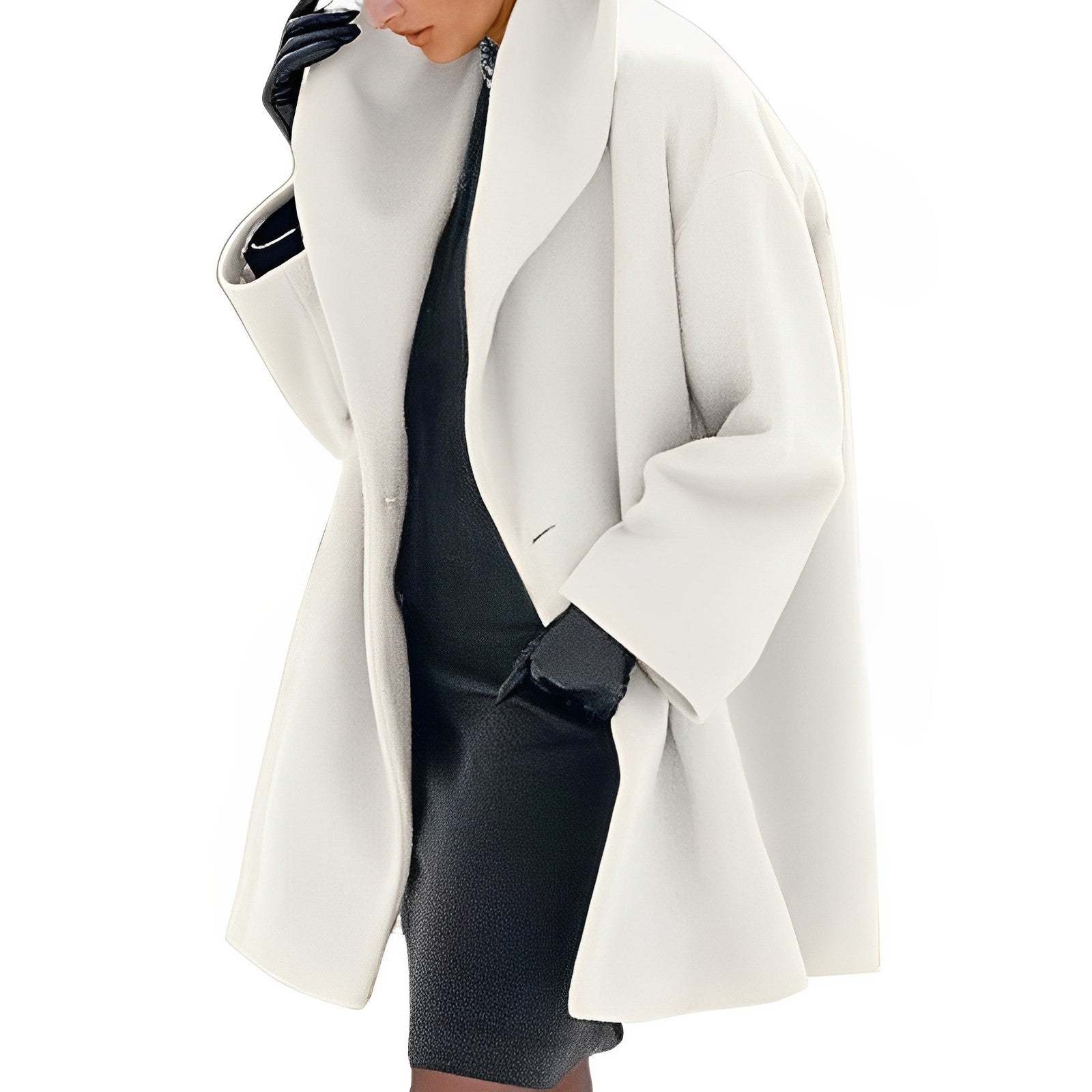 BELMONTE MILANO | CAPPOTTO ELEGANTE CON COLLO AMPIO