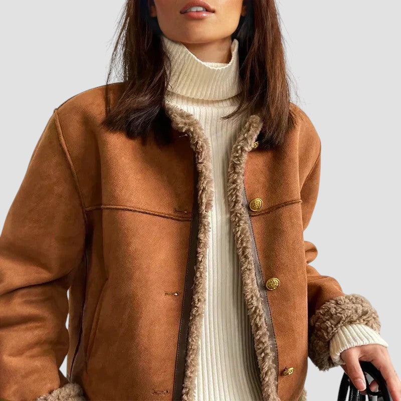 BELMONTE MILANO | GIUBBOTTO SHEARLING CON INTERNO MORBIDO