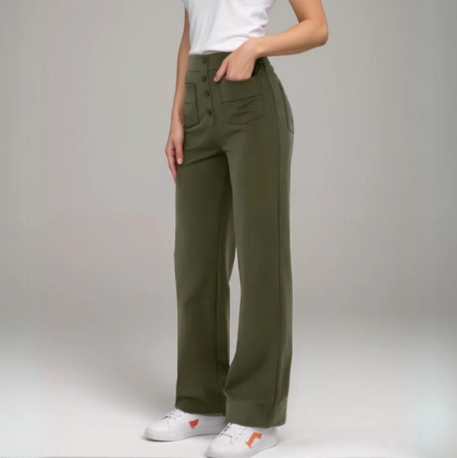 Flex Button Pants