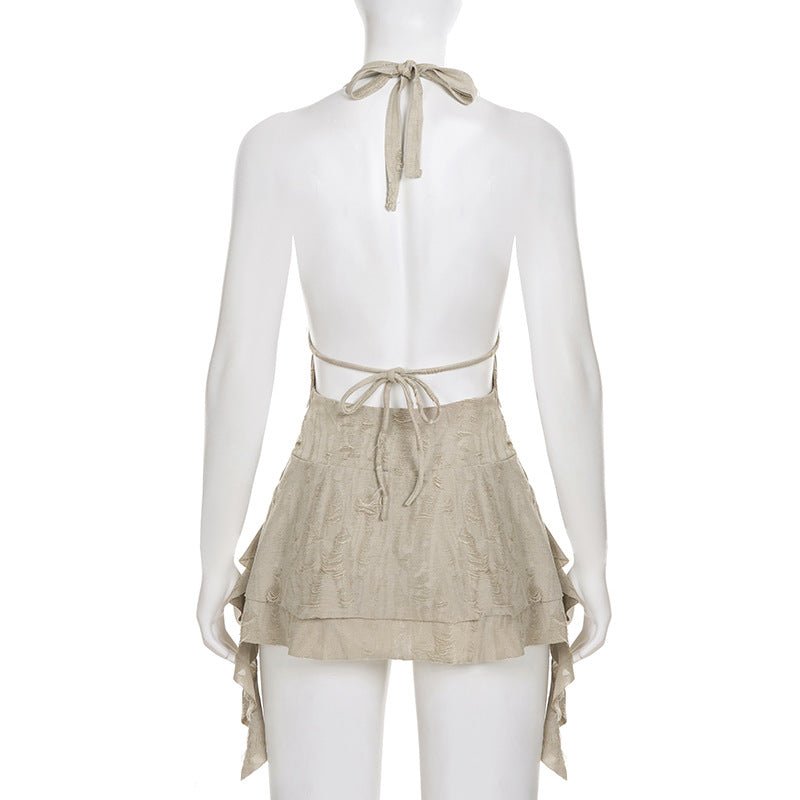 Mini Backless Dress