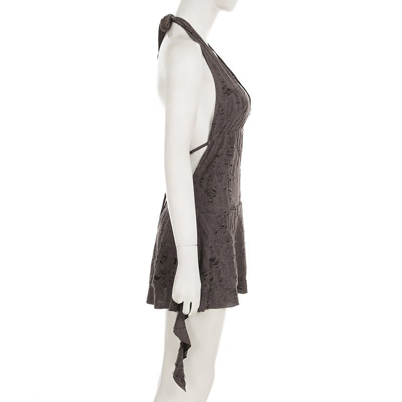 Mini Backless Dress