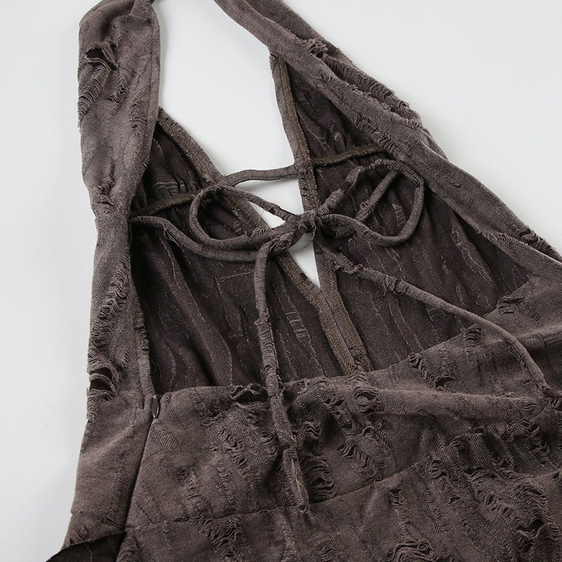 Mini Backless Dress