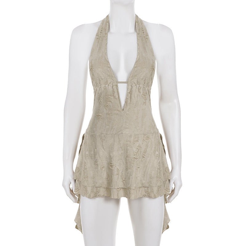 Mini Backless Dress