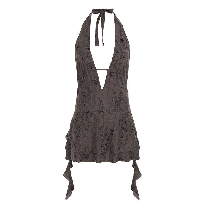 Mini Backless Dress