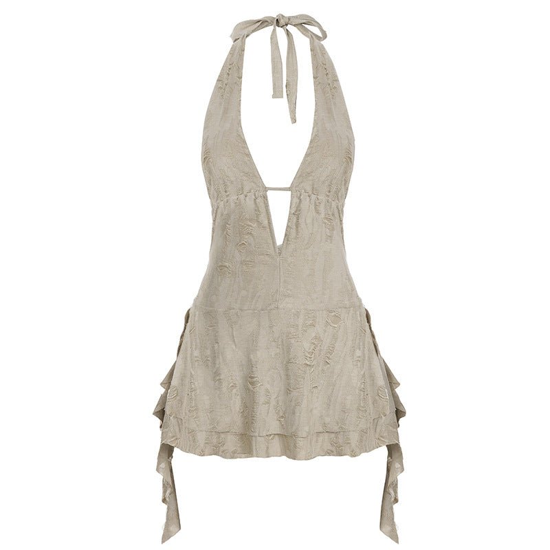 Mini Backless Dress